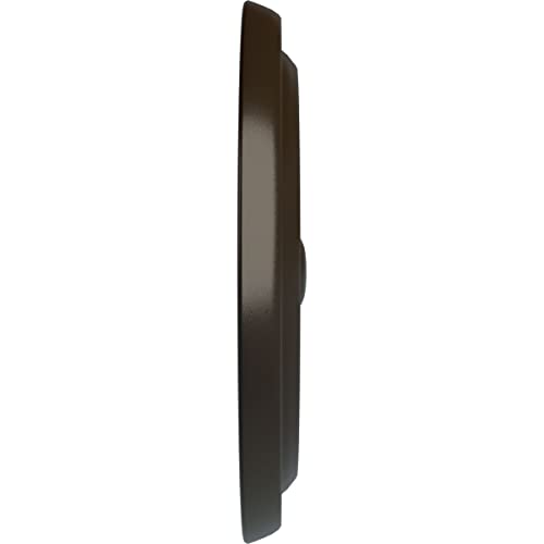 Image of 9 5 /8 inchOD x 1 1 /8 inchP Maria Ceiling Medallion (Fits Canopies up to 1 3 /4 inch), Stone Hearth