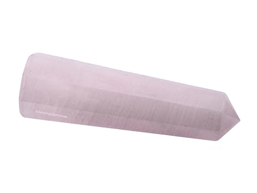 Image of Amazing Gemstone Pink Calcite Crystal Towers - Natural Healing Crystal Point Obelisk for Reiki Healing and Crystal Grid (2 inch to 3 inch INCH)