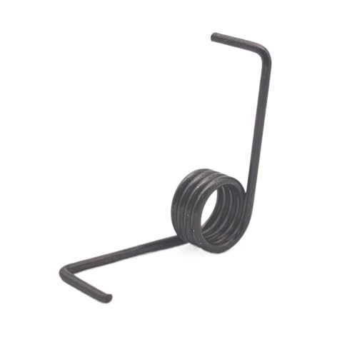 UZAMIRLEX Muelle de Torsión, Resorte de torsión de Alta Resistencia de 2 Piezas, 4 bobinas, 3 mm de diámetro Exterior, 24 mm, Accesorios for maquinaria Industrial