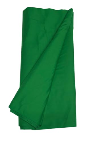 Image of BKRKJ Women's Lizibizi Cotton Unstitched Dress Material Plain Fabric by Meter for Sewing Suit,Salwar,Blouse,Shirt,Kurta,Pyjama,Pathani,Kameez,Chudidar,Patiyala (Parrot Green 11, 4 Meter)
