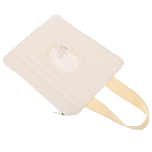 HANABASS Portable Bag Box for Diapers Reusable Wipes Container Bunny Design for Boys and Girls