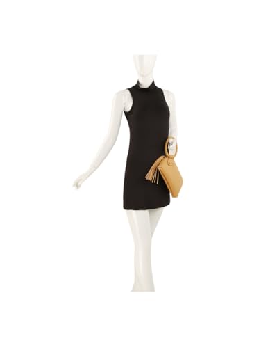 Image of Womens Clutch Purse Wristlet Wallet Evening w /Hand Strap Casual Formal Vegan Leather - Metro Muse