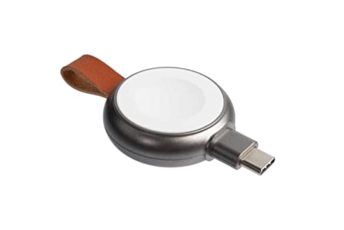 Xtorm Apple Watch Mini 充電器、MacBook への接続用、壁面充電器、USB-C コネクタ ホワイト/スペース グレイ