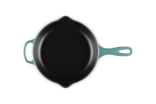 Image of Le Creuset Enameled Cast Iron Signature Round Skillet, 9 inch, Riviera