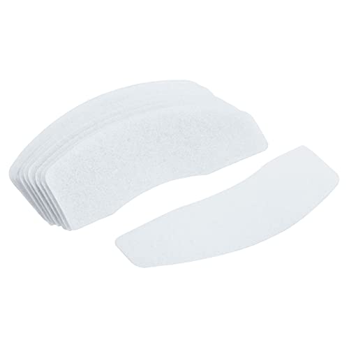 MECCANIXITY Universal Cloth Dryer Air Intake Filter, Cotton 173x76mm White for Clothes Dryer Filter Replacement Pack of 10