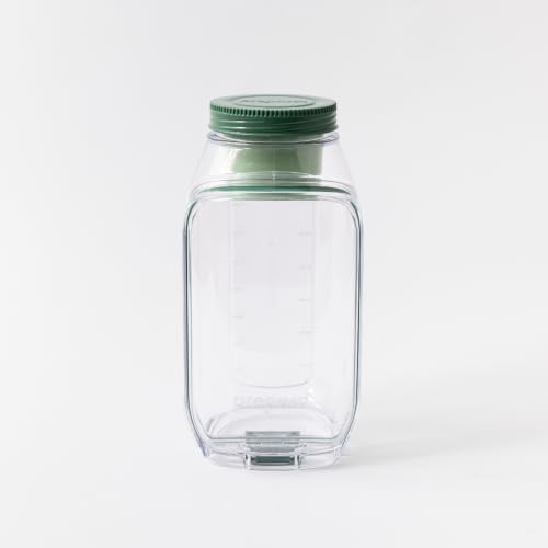 Image of Prepara Classic Harvest Pod, 6 Cups, Green | Leakproof Meal Salad Jar On The Go