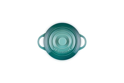 Image of Le Creuset Stoneware Mini Round Cocotte, 8 oz., Riviera