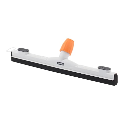 Image of Superio 18 inch Foam Floor Squeegee Head for Concrete, Tile, Laminate, Garage, Bathroom Floor, Window