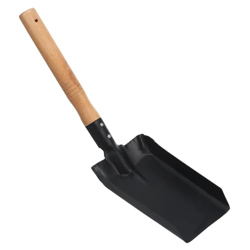 SEWOART Pala Cuadrada para y Excavar Pala De Hierro Multifunción Mango De Madera Práctica Herramienta De Jardinería