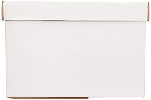 Amazon Basics Medium Duty Storage Filing Box with Lift-Off Lid - Pack ...