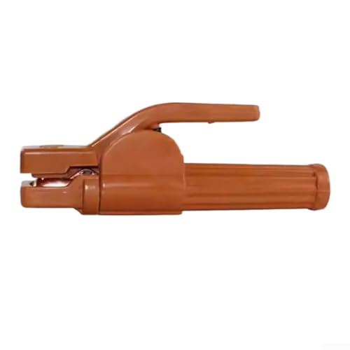 CYRENT Soporte de electrodo de soldadura 300A 500A 800A Material de cobre puro 3 mm de grosor Mango de resorte ergonómico Equipo industrial (800A)