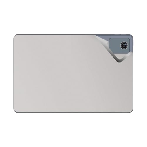 PDA工房 スキンシール LAVIE Tab T11 T1155/HAS, TAB11/F01 (11型ワイド・2024年夏モデル) 対応 【サテン・ホワイトアルミ】