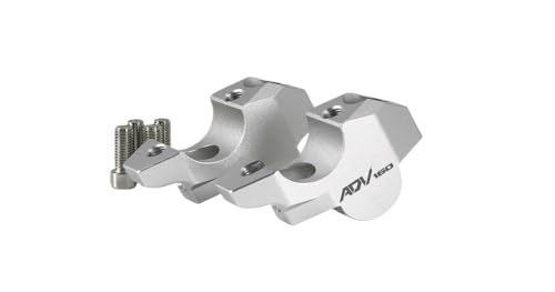 Support de pince rehaussement guidon moto pour les longs trajets en ADV
