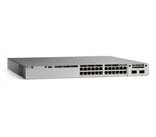 Image of Cisco Catalyst 9300 24-port Modular Uplinks 1G SFP, Network Advantage - Manageable - Gigabit Ethernet - 1000Base-X - 3 Layer Supported - Modular - 24 SFP Slots - 715 W Power Consumption - Optical Fibe