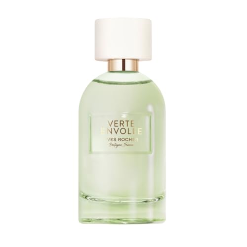 Yves Rocher Eau de Parfum Verte Envolée PLEINES NATURES 100ml – Perfume para Mujeres cítrico té con limón, rosa y té negro – Idea de Regalo Día de la madre- 92% origen natural - Fabricado en Francia