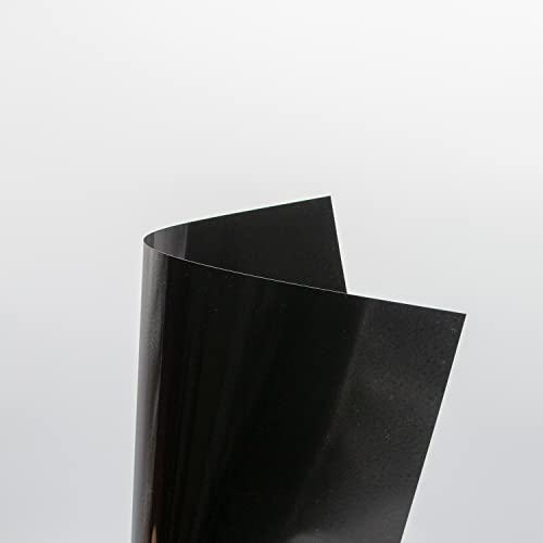 NEGLEX Opaque Black Plastic Sheets, 7.5mil (.0075") 12” X 12” Craft PET Film, PET Stencil Material, Glossy and Flexible Plastic Sheet for Crafts, Cricut, Silhouette Cameo, Sign Makers (10 Pack) - Image 9