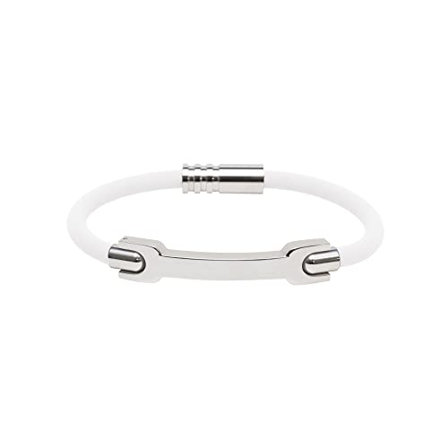 A-ITEM 静電気除去ブレスレット 18cm 20cm シリコン 磁気 ゲルマニウム 最強 チタン 健康 おしゃれ シンプル