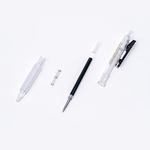 Bolígrafos de Gel Retráctiles Ultra Finos 0.38mm Tinta Negra 12 Unidades miniatura 4