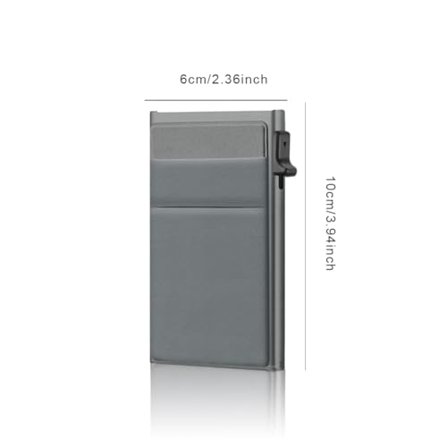 Men's Pop Up Card Holder,RFID Minimalist Business Wallet for Credit and Debit Cards in Daily Commutes​2
