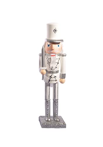 Ciao Christmas Nutcracker Toy Soldier Swordsman (24cm) Wooden Glittery...