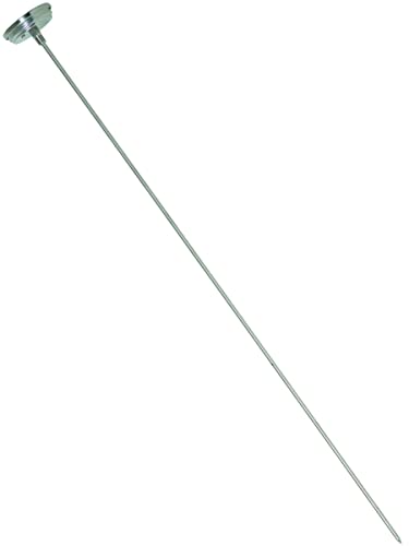 General Tools Analog Soil Thermometer #T300-36, Long Stem 36 Inch Probe, 0° to 220° F (-18° to 104° C) Range, Ideal for Taking Ground and Soil Temperature for Composting and Gardening, Silver