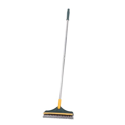 Floor Scrub Brush, 180 Degree Rotatable Floor Brush Scrubber High Efficiency for Bathroom