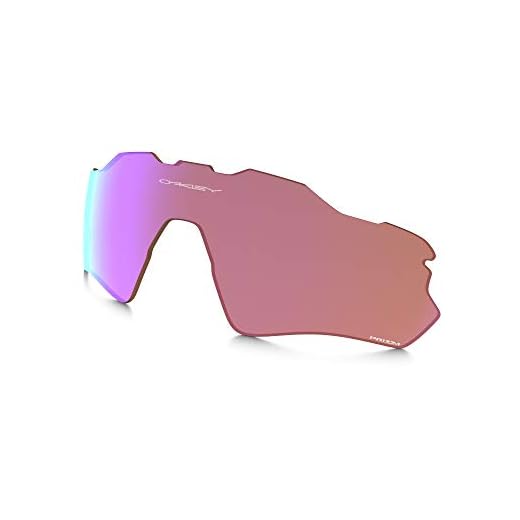 Oakley Lentes de óculos de sol retangulares Radar Ev Path, Prizm Golf, 38 mm
