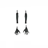 Incluye un reemplazo de 2 manos y 2 antebrazos, hecho en negro para adaptarse a tu muñeca Monster High Septiember Friday The 13th Catty Noir