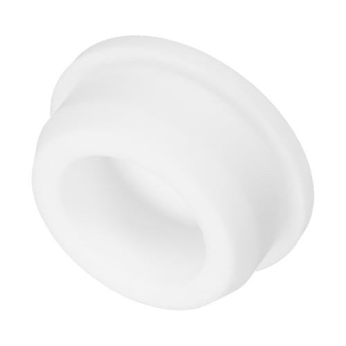 Image of MECCANIXITY High Temp Silicone Plug Mount Dia 33.3mm /1.31 Inch t Shaped Rubber Stopper Hole Plugs for Powder Coating Plating Waterproof Sealing Plugs White Pack of 1