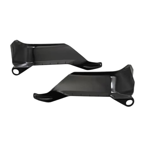 Protège-mains de moto noir et protection de guidon pour motard exigeant