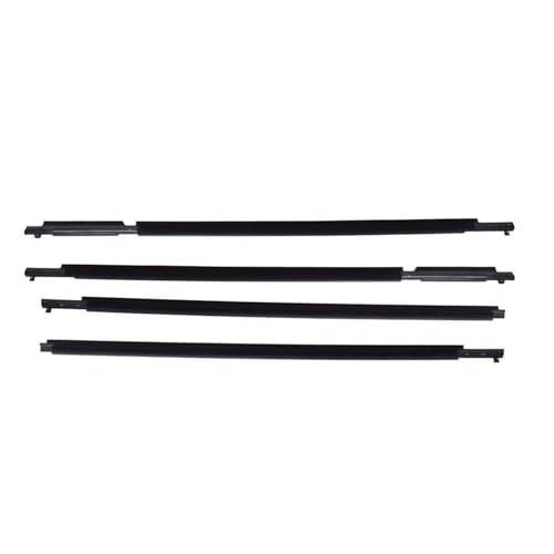 Joints d'étanchéité pour vitres anti-bruit compatibles RAV4 2009-2012 noir mat