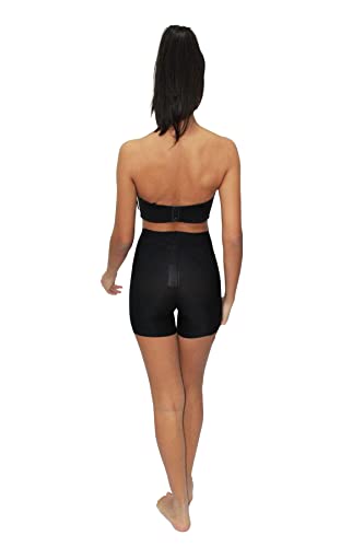 Short en latex sans couture multicolore découpé au laser taille 38