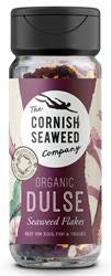 100% Organic Dulse Seaweed Flakes by The Cornish Seaweed Company | 20g Shaker | hand harvested | 100% Organic Cornish Seaweed
