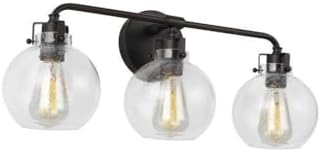 Feiss Generation Lighting-Sean Lavin-3 Light Bath Vanity in Transitional Style-24 Inch Wide by 9.63 Inch Tall-Oil Rubbed Bronz