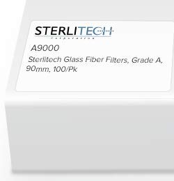 Sterlitech Glass Fiber Filters, Grade A, 90mm, 100/Pk, A9000