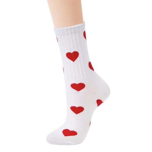 Image of Century Star Retro Striped Novelty Socks For Women Vintage Casual Crew Socks Sporty Calf Socks Cotton Socks Women