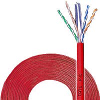 CAT6 LANケーブル 300m 赤 TSUKO TSUNET-1000E Amazon.co.jp: 通信興業 CAT6 LANケーブル (300m巻き) TSUNET-1000E