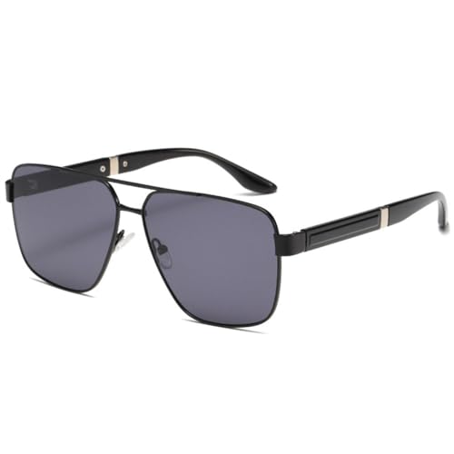 Lunettes de soleil pour femmes et hommes MUTYNE monture double pont en métal élégante