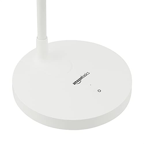 Amazon Basics 9W, Dimming Halo Rechargeable Table Lamp, 3 Colors (Cool