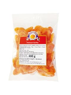 Abricots Secs Moelleux - Qualité Supérieure à Texture Tendre et Saveur Sucrée - Pack de 10 x 400g