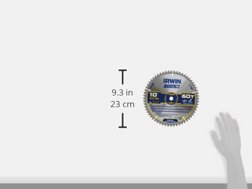Irwin Tools Marathon Carbide Table / Miter Circular Blade, 10-Inch, 60T (14074) #TOP5