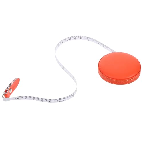 ARTIBETTER 1Pc Leather Body Measuring Tape Compact Durable Soft Tape Measure for Sewing Tailoring Measurements Convenient One Click Automatic Collection