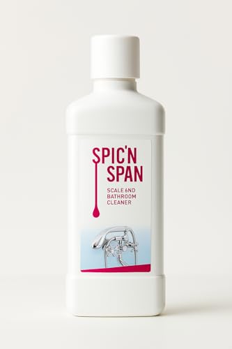 Image of Modicare Spic 'n' Span Tile Cleaner Non-Acidic Spray for Bathroom Wall Floor Tiles Hard Water stain remover 250ml