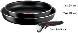 Tefal Titanyum 1X Ingenio SimpleCook 3 Parça Tava Seti - 2100134663 - Görsel 4