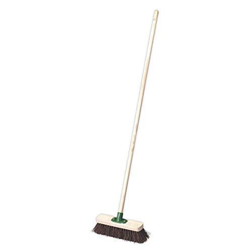 Sealey BM12H Stiff/Hard Bristle Broom, 300mm