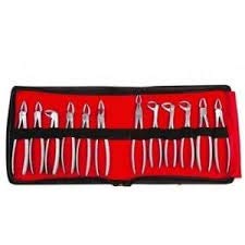 BSIPL Dental Forceps Set for Extraction of Tooth -(RBSK) Set Of 12 Pieces Stainless-image-32