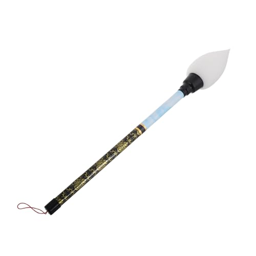 Toddmomy Soft and Versatile Large Sheep Hair Brush for Stage Calligraphy Dance Performance Accessories Traditional Chinese Brush