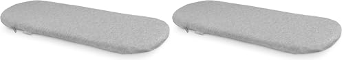 Image of UPPAbaby Mattress Cover for Bassinet -Light Grey (Pack of 2)