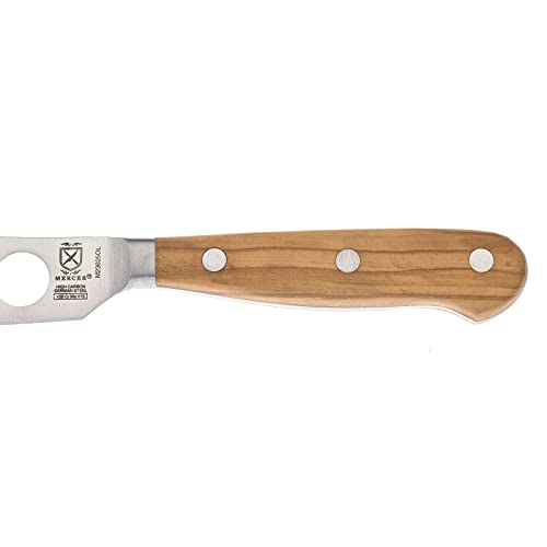 Mercer Culinary Renaissance Olive Wood Soft Cheese Knife, 5-Inch - Image 5