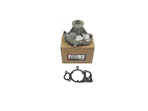 OAW F6030 Water Pump w/Metal Impeller for Ford & Jaguar V8 - (02-05) Thunderbird, (00-08) S Type, (98-09) XF XJ8 XJR XK XK8 XKR, 00-06 Lincoln LS 3.9L